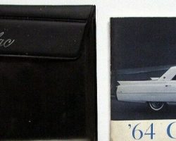 1964 Cadillac Sixty Special Owner's Manual Set