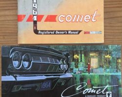 1964 Mercury Comet Owner's Manual Set