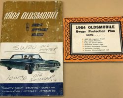 1964 Oldsmobile Ninety-Eight Owner's Manual Set