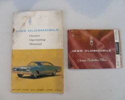 1965 Oldsmobile Starfire Owner's Manual Set