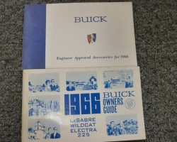 1966 Buick LeSabre Owner's Manual Set