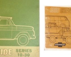 1966 Chevrolet Truck 10-30 Series Owner's Manual Set