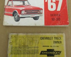 1967 Chevrolet Suburban Owner's Manual Set