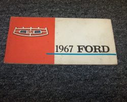 1967 Ford Custom Owner's Manual