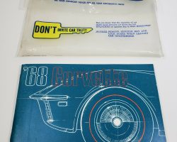 1968 Chevrolet Corvette Owner's Manual Set
