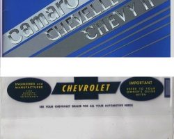 1968 Chevrolet Nomad Station Wagon Owner's Manual Set