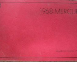 1968 Mercury Montclair Owner's Manual