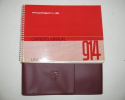 1972 Porsche 914 Owner's Manual Set