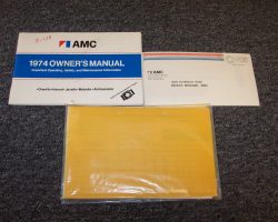 1974 AMC Ambassador Owner's Manual Set
