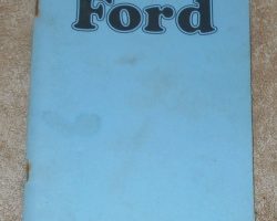 1974 Ford Custom Owner's Manual