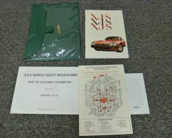 1979 Jaguar XJ-S Owner's Manual Set