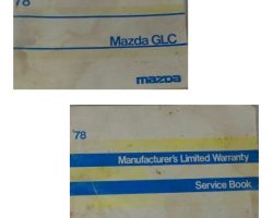 1978 Mazda GLC Owner's Manual Set
