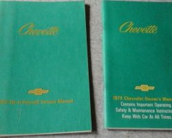 1979 Chevrolet Chevette Owner's Manual Set
