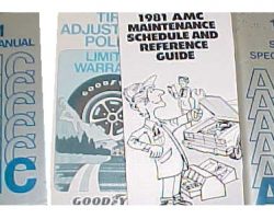1981 AMC Spirit Owner's Manual Set