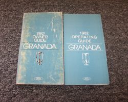 1982 Ford Granada Owner's Manual Set