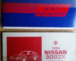 1985 Nissan 300ZX Owner's Manual Set