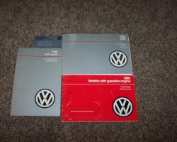 1986 Volkswagen Golf Owner's Manual Set