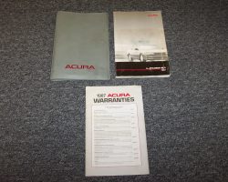1987 Acura Legend Owner's Manual Set
