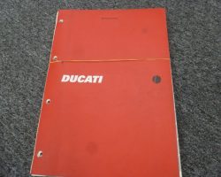 1987 Ducati 750 Indiana / Indiana Police / Paso / Paso Limited / Sport Electrical Wiring Diagram Manual