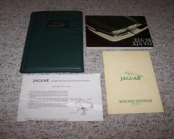 1987 Jaguar XJ-S 3.6L & XJ-S V12 Owner's Manual Set