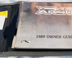 1989 Merkur XR4TI Owner's Manual Set