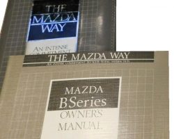 1990 Mazda B Series Pickup Truck Owner's Manual Set