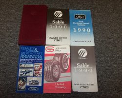 1990 Mercury Sable Owner's Manual Set