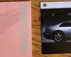 1990 Nissan Stanza Owner's Manual Set