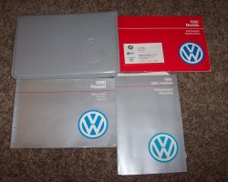 1990 Volkswagen Passat Owner's Manual Set