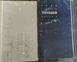 1990 Plymouth Voyager Owner's Manual Set