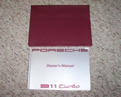1991 Porsche 911 Turbo Owner's Manual Set