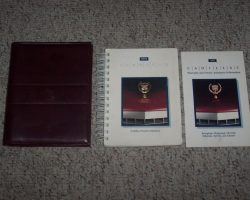 1991 Cadillac Brougham Owner's Manual Set