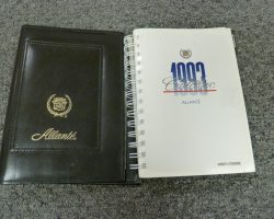 1993 Cadillac Allante Owner's Manual Set