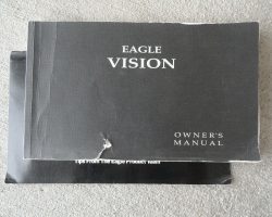 1993 Eagle Vision Owner's Manual Set
