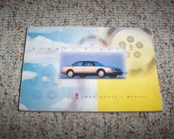 1993 Oldsmobile Eighty-Eight Owner's Manual