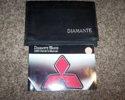 1993 Mitsubishi Diamante Wagon Owner's Manual Set