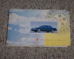1993 Oldsmobile Ninety-Eight 98 Owner's Manual
