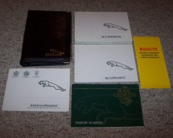 1993 Jaguar XJS Owner's Manual Set