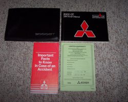 1994 Mitsubishi 3000GT Owner's Manual Set