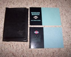 1994 Nissan 300ZX Owner's Manual Set