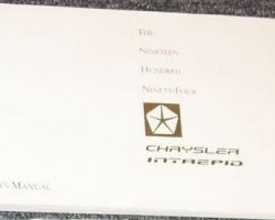 1994 Chrysler Intrepid Owner's Manual