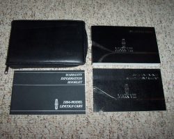 1994 Lincoln Mark VIII Owner's Manual Set