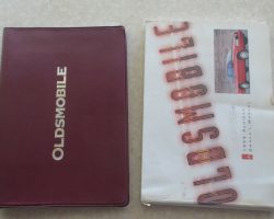 1994 Oldsmobile Achieva Owner's Manual Set