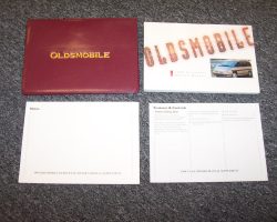 1994 Oldsmobile Silhouette Owner's Manual Set