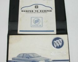 1995 Buick Skylark Owner's Manual Set