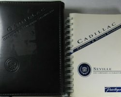 1995 Cadillac Seville Owner's Manual Set