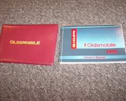 1995 Oldsmobile Silhouette Owner's Manual Set