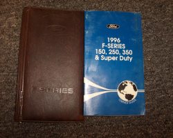 1996 Ford F-150 Truck Owner's Manual Set