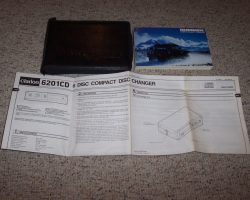 1996 Hummer H1 Owner's Manual Set