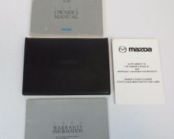 1996 Mazda 626 Owner's Manual Set